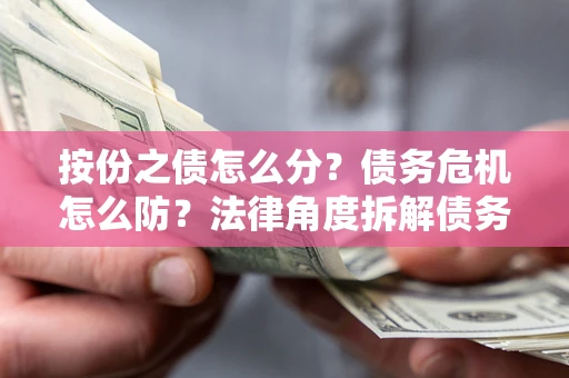 济南按份之债怎么分？债务危机怎么防？法律角度拆解债务分配与风险自保指南