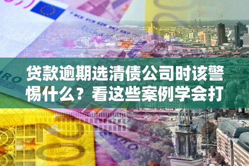 济南贷款逾期选清债公司时该警惕什么？看这些案例学会打翻身仗