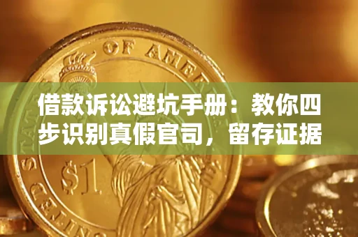济南借款诉讼避坑手册：教你四步识别真假官司，留存证据不踩雷