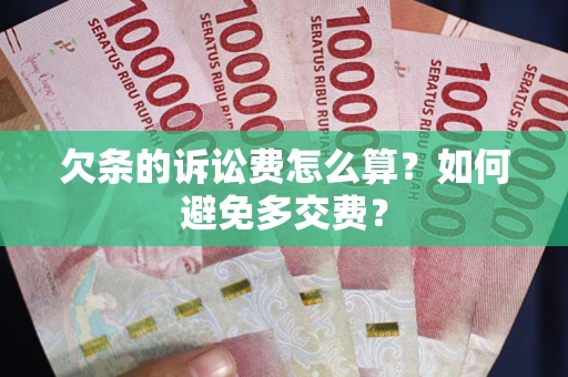 济南欠条的诉讼费怎么算？如何避免多交费？
