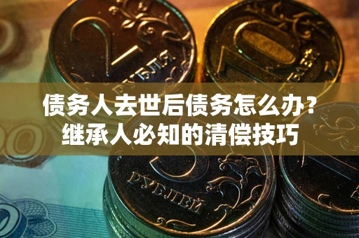 济南债务人去世后债务怎么办？继承人必知的清偿技巧