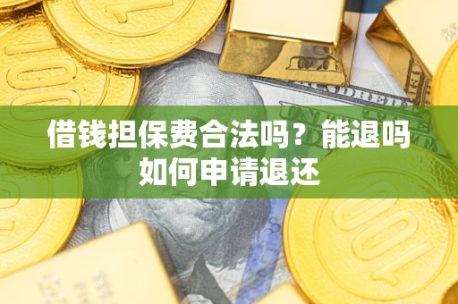 济南借钱担保费合法吗？能退吗如何申请退还