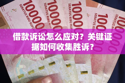 济南借款诉讼怎么应对？关键证据如何收集胜诉？